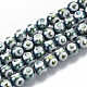 Chapelets de perles en verre électroplaqué EGLA-T012-02-8MM-3
