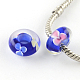 Perles vernissées de fleur intérieur manuelles LAMP-R133-01-2