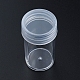 プラスチックビーズ収納ケース  コラム  透明  2.7x4.75cm CON-N012-07-6