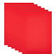 Benecreat 10 pièces feuille de mousse à dos auto-adhésif rouge tapis de coussin en mousse eva antidérapant avec support adhésif pour portes de meubles 30x21x0.1 cm AJEW-BC0005-62A-C-1