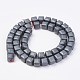 Non-magnetic Synthetic Hematite Beads Strands G-F396-35-8x8mm-2