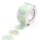 Christmas Themed Flat Round Roll Stickers DIY-B045-17A-2