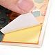 Pegatinas de sellado de papel revestido con temática navideña DIY-A018-06A-3