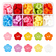 NBEADS 10 Colors Acrylic Sewing Buttons for Costume Design BUTT-NB0001-37-1