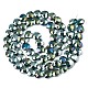 Electroplate Glass Beads Strands EGLA-S176-08A-2