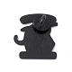 Cat with Word Alloy Brooch for Backpack Clothes JEWB-M024-02B-C-2