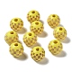 Lasergravierte Tartan-Perlen aus Holz WOOD-I011-01B-04-2