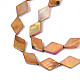 Окрашенные нити бусин из натуральных пресноводных ракушек SHEL-T020-13B-3