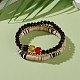 3Pcs 3 Styles Polymer Clay Heishi Beads Stretch Bracelets Sets BJEW-JB05914-4
