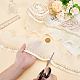 5 ярд кружевной отделки из смолы и шифона с оборками OCOR-WH0090-95-3