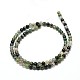 Natural Moss Agate Round Bead Strands G-P072-01-10mm-2