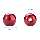 Benecreat 400 Stück 6 mm umweltgefärbte Perlglasperle runde Perle für die Schmuckherstellung mit Perlenbehälter HY-BC0001-6mm-RB038-3