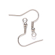 304 Stainless Steel Earring Hooks STAS-S111-001-1