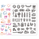 Rubber Clear Stamps DIY-WH0251-006-1