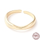 925 кольцо-манжета из стерлингового серебра для девочек и женщин RJEW-C003-03G-1