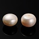 Perle coltivate d'acqua dolce perla naturale PEAR-E001-19-2