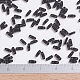 MIYUKIクォーターティラビーズ  日本製シードビーズ  2穴  （qtl401)黒  5x1.2x1.9mm  穴：0.8mm  約480PCS /ボトル SEED-JP0008-QTL401-4