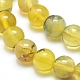 Giallo naturale perline opale fili G-D0003-C24-8MM-3