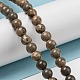 Natural Map Stone/Picasso Stone Beads Strands G-R494-A24-02-4