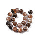 Natural Black Sunstone Beads Strands G-N327-08P-2