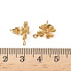 Фурнитура для сережек-гвоздиков из нержавеющей стали 304 STAS-V015-28G-3