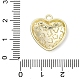 Pendentifs d'émail en alliage&nbsp;ENAM-F152-02G-02-3