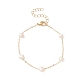 Bracelet chaîne en perles naturelles BJEW-JB09447-1