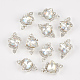 Cabochons Diamante de imitación de la aleación MRMJ-T014-03B-1