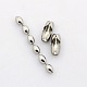 304 Stainless Steel Rice Bead Ball Chains CHS-A002A-4.0mm-2