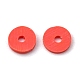 Eco-Friendly Handmade Polymer Clay Beads CLAY-R067-6.0mm-A14-2