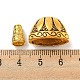 60 Stück 10-teilige Perlenkappe und Kegel aus Legierung im tibetischen Stil TIBE-YW0001-57-3