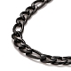 Ion Plating(IP)  304 Stainless Steel Chain Necklaces NJEW-A002-06EB-2