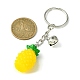Porte-clés pendentif en résine de fruits KEYC-JKC00643-02-3
