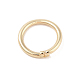 Латунные кольца прыжок открыт KK-S369-01G-05-2