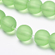 Chapelets de perles en verre transparente   GLAA-Q064-02-8mm-3