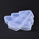 10 сетка прозрачная пластиковая коробка CON-B009-07-3