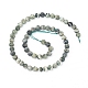 Natürliche Silber Linie Jaspis Perlen Stränge G-L549-01-6mm-3