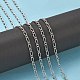 Nickel Free Iron Handmade Chains Figaro Chains Mother-Son Chains CHSM024Y-NF-5