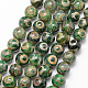 3-Augen-Dzi-Perlen im tibetischen Stil G-K166-01-10mm-L1-2