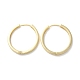 Messingring-Band-Ohrringe&nbsp;EJEW-M025-04G-1