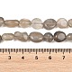 Natürliche graue Mondsteinperlenstränge&nbsp;G-G464-A02-02-5