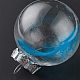 (venta de liquidación defectuosa: rasguño superficial) decoración de adorno de bola de plástico HJEW-XCP0001-05-4