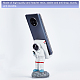 GORGECRAFT Astronaut Phone Holder 3D Cartoon Spaceman Figurine Space Design Smartphone Tablet Stands Mobile Cell Phones Bracket Supporters for Car Desk Home Office Gifts Decorations DJEW-WH0033-19-5