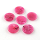 Perles acryliques rondes d'imitation pierre précieuse OACR-R040-16-1