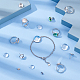 Sunnyclue 1 boîte de 88 cabochons en verre pour la fabrication de bijoux DIY-SC0018-24-5