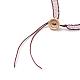 Bracelets en perles de verre à facettes et pierres gemmes naturelles mélangées BJEW-JB05035-5
