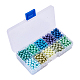 Perle di perle di vetro ecologiche 10 colore HY-YW0001-01B-1