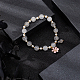 CHGCRAFT 82Pcs 3 Sizes Natural Selenite Beads Strands G-CA0001-02-5