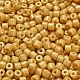 Стеклянные бусины с перламутровым эффектом для выпечки&nbsp;SEED-C001-04A-14-3