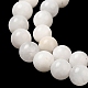 Brins de perles rondes en pierre de lune arc-en-ciel nature G-M263-A-02AB-4